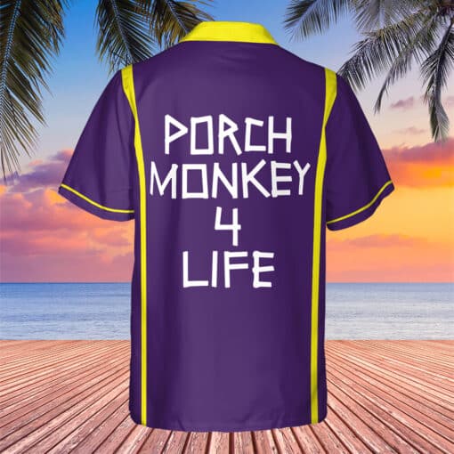 Porch Monkey 4 Life Hawaiian T-Shirt | Randall | Clerks