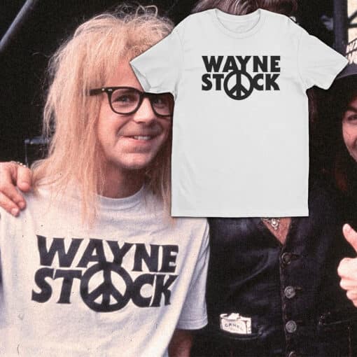 Wayne Stock T-Shirt | Garth | Wayne's World