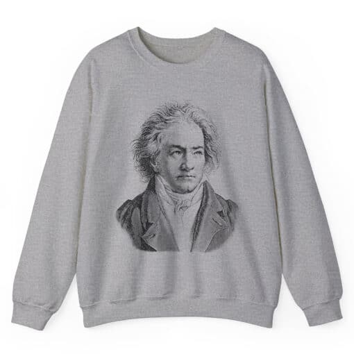 Beethoven Sweatshirt T-Shirt | Paula Nelson | Made In U.S.A