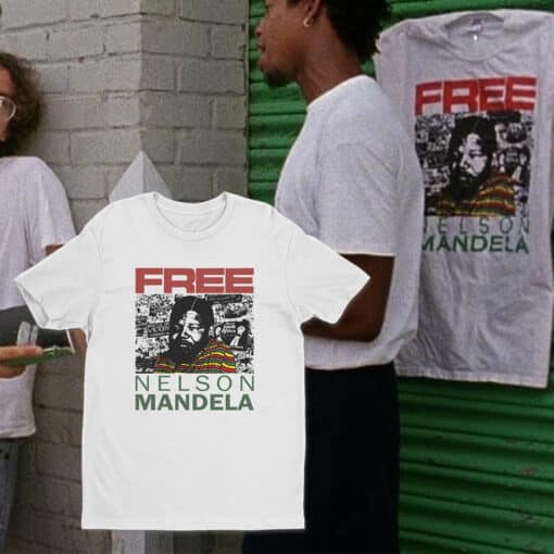 Free Nelson Mandela T-Shirt | Slacker