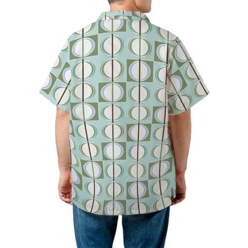 Geometric Pattern Hawaiian Shirt | Tony Soprano | The Sopranos