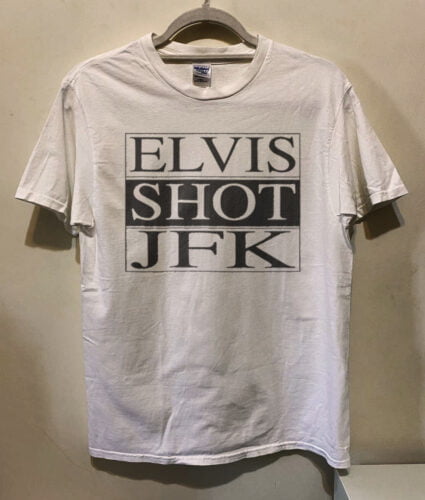 Elvis Shot JFK T Shirt Darty La Haine Cineattire