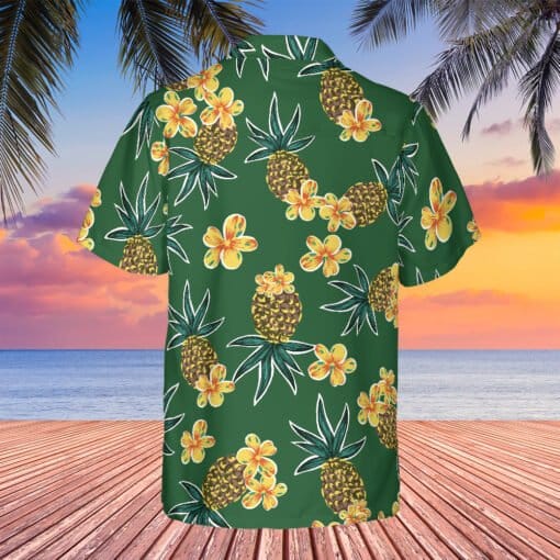 Hunting Aloha Pineapple Hawaiian Shirt | Bud Jablonski Jamie Foxx | Day Shift