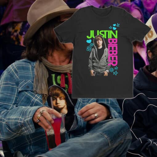 I Heart Justin Bieber T-Shirt | Johnny Depp | Jack And Jill