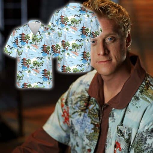 Japanese Pagoda Hawaiian Shirt | Hoban Washburne | Firefly