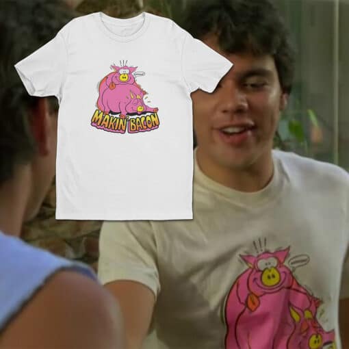 Makin' Bacon Pig T-Shirt | Freddy | The Karate Kid