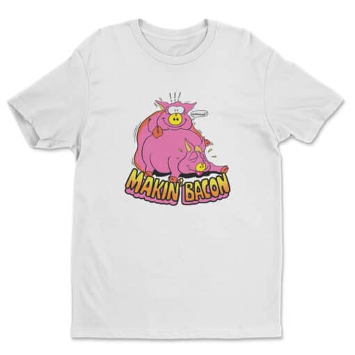 Makin' Bacon Pig T-Shirt | Freddy | The Karate Kid