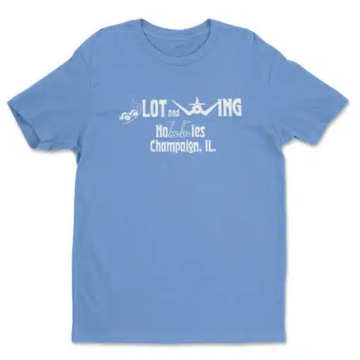 Slot and Wing Hobbies Champaign Illinois T-Shirt | Eric | That '70s Show