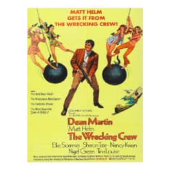 The Wrecking Crew Uncoated Poster | Sharon Tate | Once Upon A Time In Hollywood