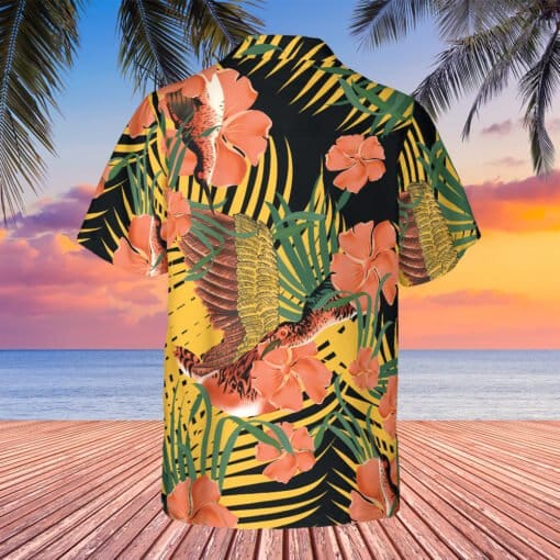 Tropical Bird Floral Hawaiian Shirt | Robin Williams