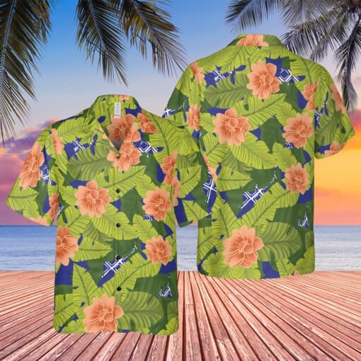Tropical Flowers Hawaiian Shirt | Michael Scott | The Office