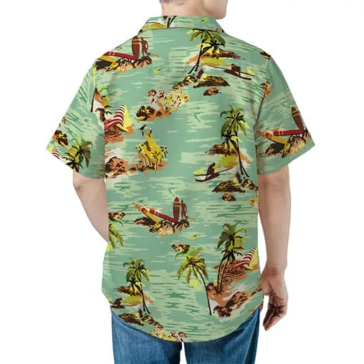 Tropical Hawaiian Shirt | Harry Dean Stanton Samuel Brett | Alien