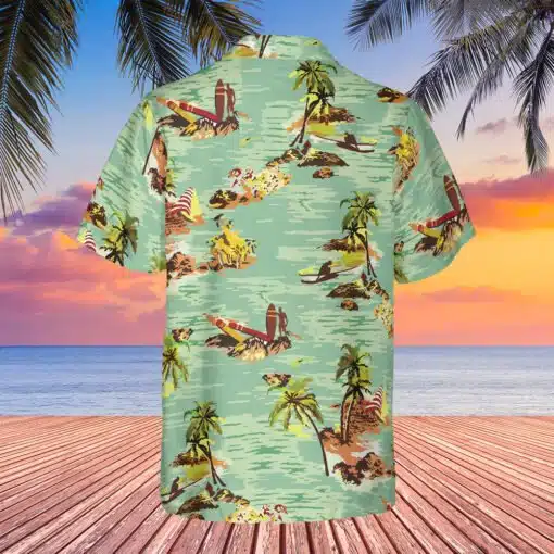 Tropical Hawaiian Shirt | Harry Dean Stanton Samuel Brett | Alien