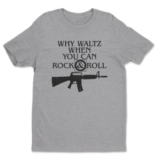 Why Waltz When You Can Rock & Roll T-Shirt | Edgar Frog | The Lost Boys