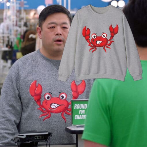 Crabby Sweatshirt T-Shirt | Jerry | Superstore