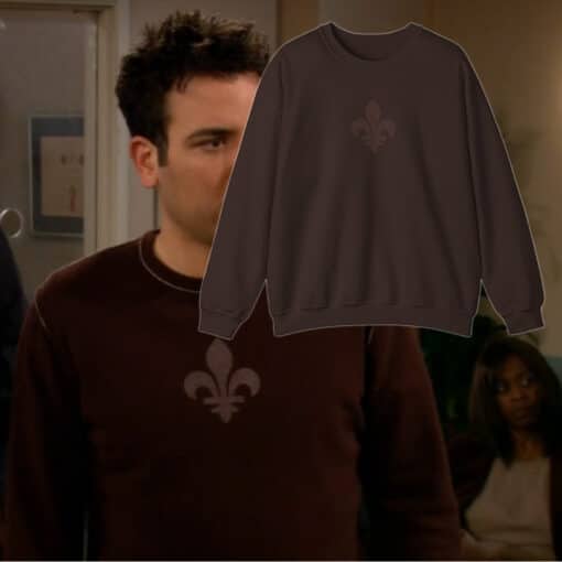 Fleur de Li Sweatshirt T-Shirt | Ted | How I Met Your Mother