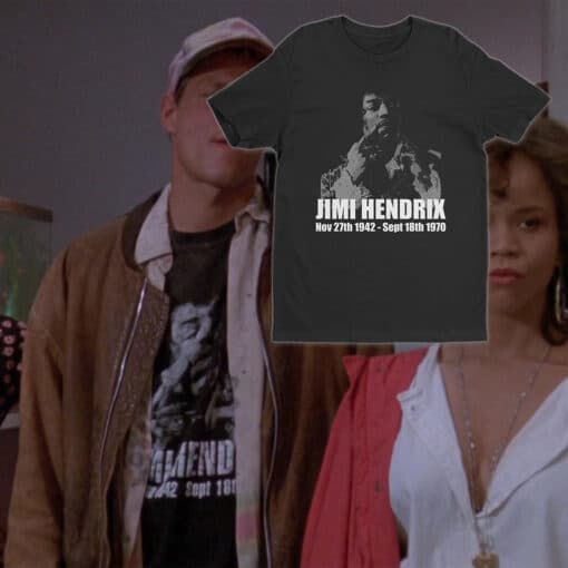 Jimi Hendrix Nov 27th 1942 Sept 18th 1970 T-Shirt | Billy Hoyle | White Men Can't Jump