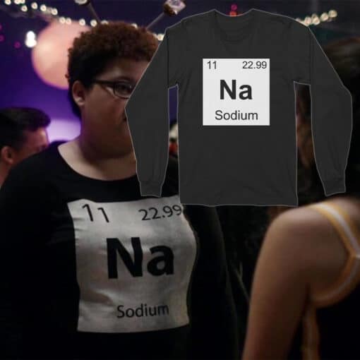 NA Sodium Long Sleeve T-Shirt | Aisha Robinson | Cobra Kai