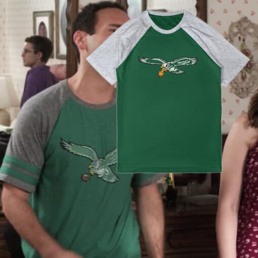 Philadelphia Eagles Short Sleeve Raglan T-Shirt | Barry Goldberg | The Goldbergs