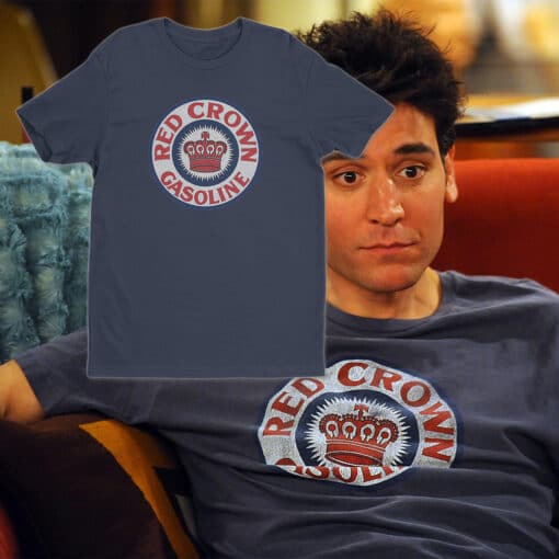 Red Crown Gasoline T-Shirt | Ted Mosby | How I Met Your Mother