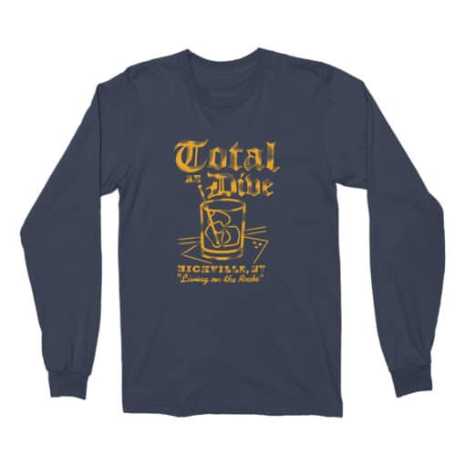 Shot Glass Total Dive Long Sleeve T-Shirt | Marshall | How I Met Your Mother