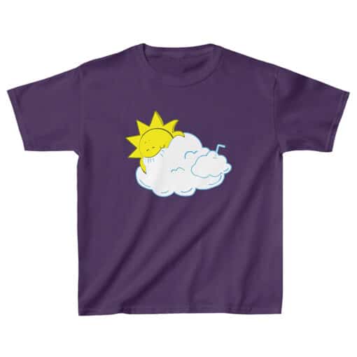 Sunshine Behind A Cloud Kids T-Shirt | Lucas | Good Boys