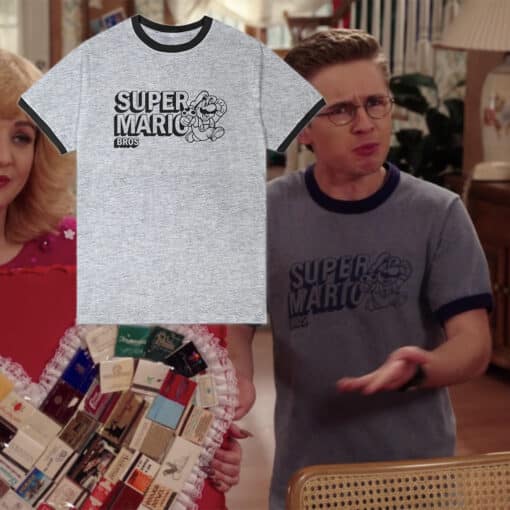 Super Mario Brothers Ringer T-Shirt | Adam Goldberg | The Goldbergs