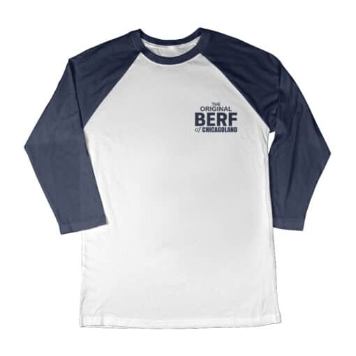 The Original Berf Of Chicagoland Black 3/4 Long Sleeve Raglan T-Shirt | Richard 'Richie' Jerimovich | The Bear 2022