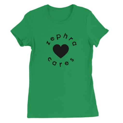 Zephra Cares Women's Tee T-Shirt | Amy And Dina | Superstore