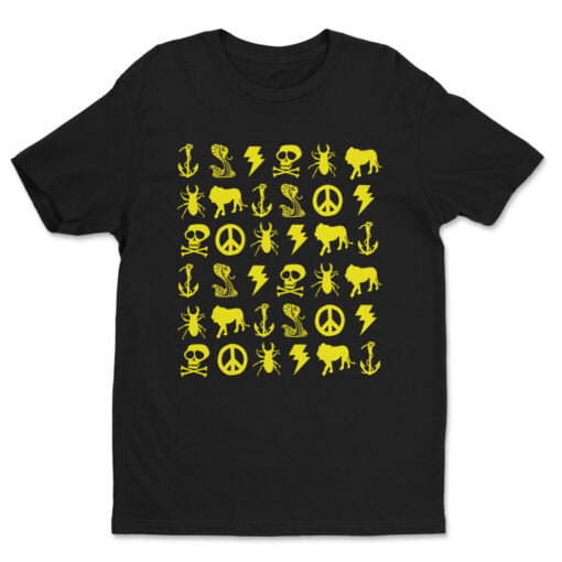 Golden Funny Symbol Skull Snake T-Shirt | Jesse Pinkman | Breaking Bad
