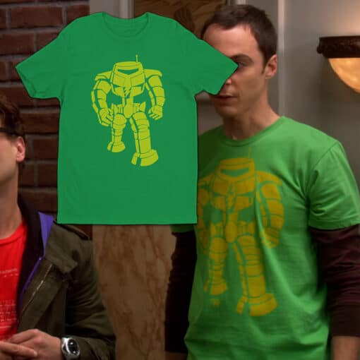 Man-Bot T-Shirt | Sheldon Cooper | The Big Bang Theory