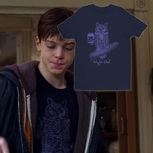 Night Owl T-Shirt | Ian Gallagher | Shameless