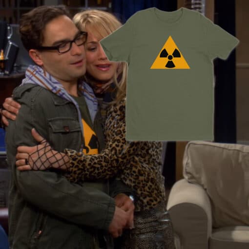 Nuclear Symbol T-Shirt | Leonard Hofstadter | The Big Bang Theory