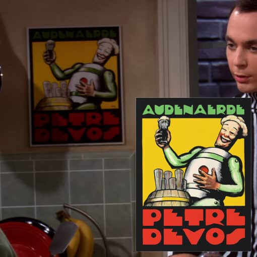 Petre Devos Uncoated Poster | The Big Bang Theory