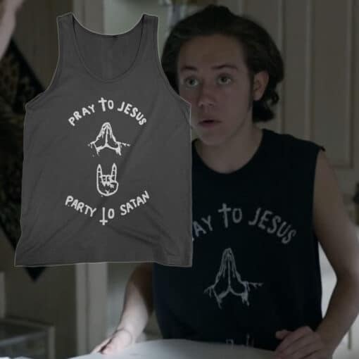 Pray To Jesus Tank Top T-Shirt | Carl | Shameless