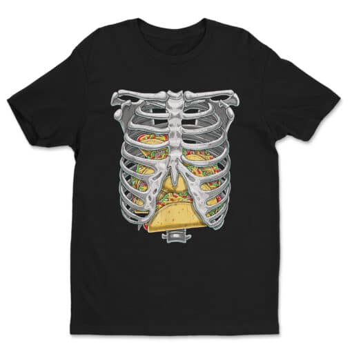 Skeleton Rib Cage Taco T-Shirt | Luke Dunphy | Modern Family