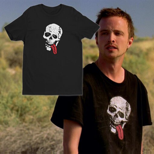 Skull With Tongue T-Shirt | Jesse Pinkman | Breaking Bad
