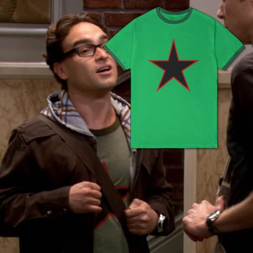 Star Ringer T-Shirt | Leonard Hofstadter | The Big Bang Theory
