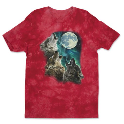 Three Wolf Moon Tie-Dye Tee Crystal T-Shirt | Cameron Tucker | Modern Family