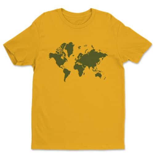 World Map T-Shirt | Sheldon Cooper | The Big Bang Theory