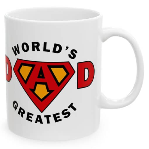 World's Dad Greatest Ceramic Mug | Shameless