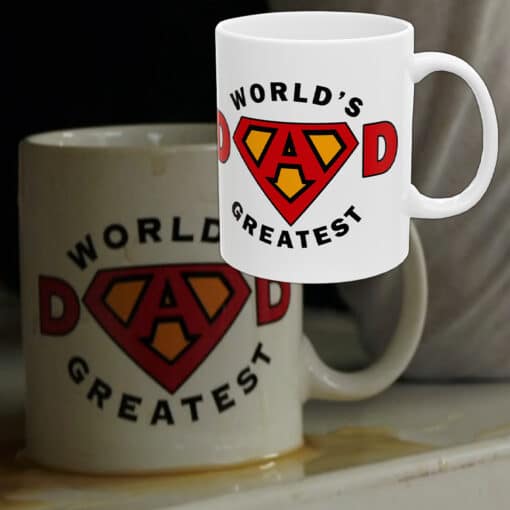 World's Dad Greatest Ceramic Mug | Shameless