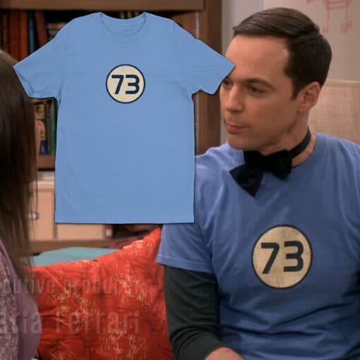 73 T-Shirt | Sheldon Cooper | The Big Bang Theory