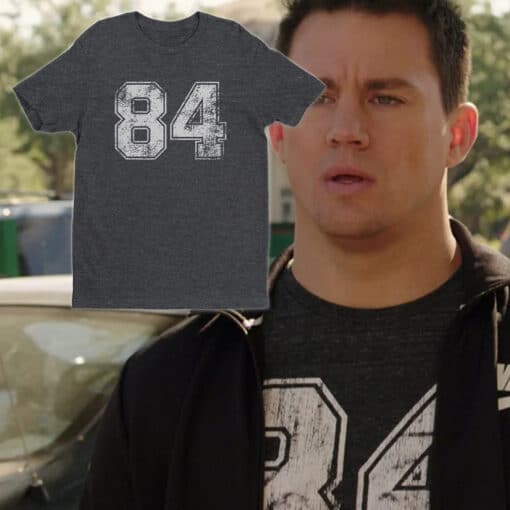 84 Number T-Shirt | Jenko | 22 Jump Street