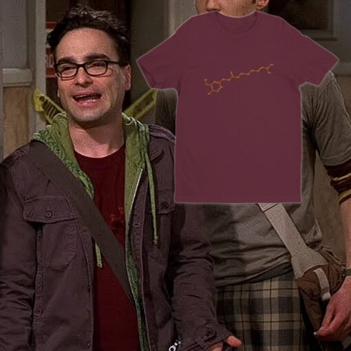 Capsaicin Molecule T-Shirt | Leonard Hofstadter | The Big Bang Theory
