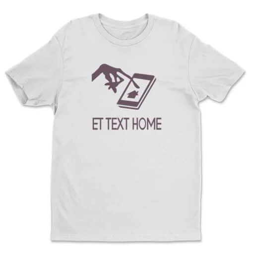 ET Text Home T-Shirt | Terry | Solar Opposites