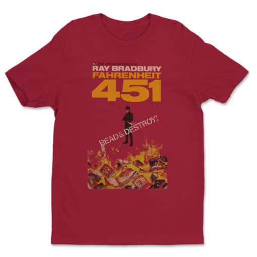 Farenheit 451 T-Shirt | Brick Heck | The Middle