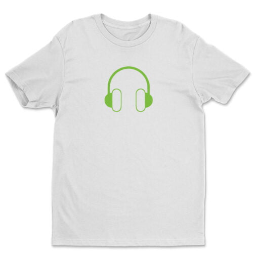 Green Headphones T-Shirt | J.D. | Scrubs