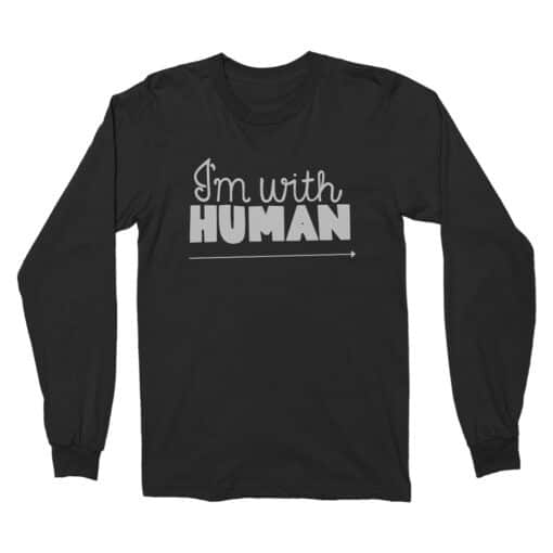 I'm With Human Long Sleeve T-Shirt | Lorelai | Gilmore Girls