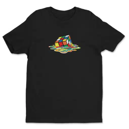 Melting Rubiks Cube T-Shirt | Sheldon Cooper | The Big Bang Theory